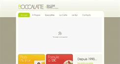 Desktop Screenshot of boccalatte.fr